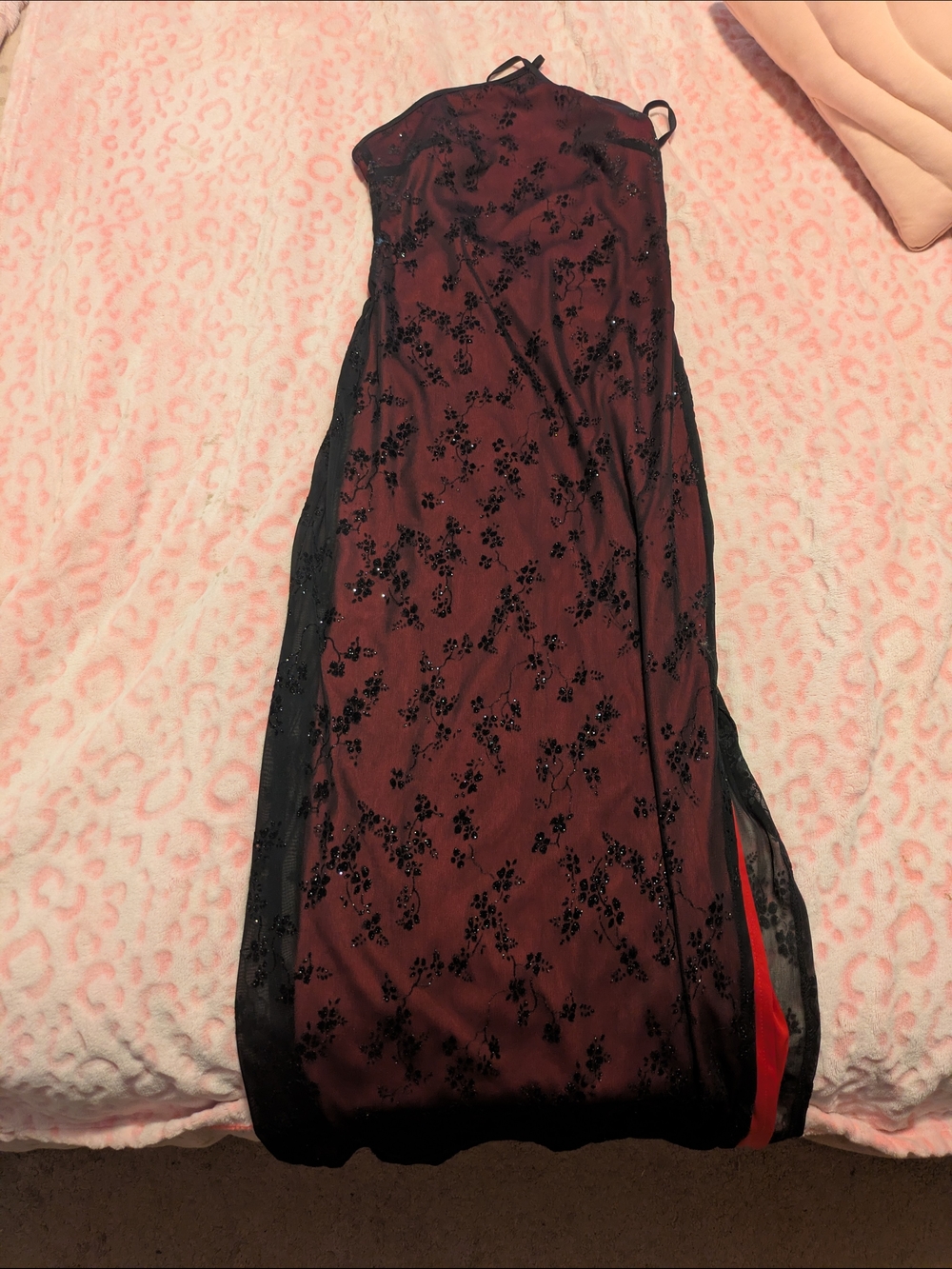 Status Red And Black Women's Small Vintage Dress